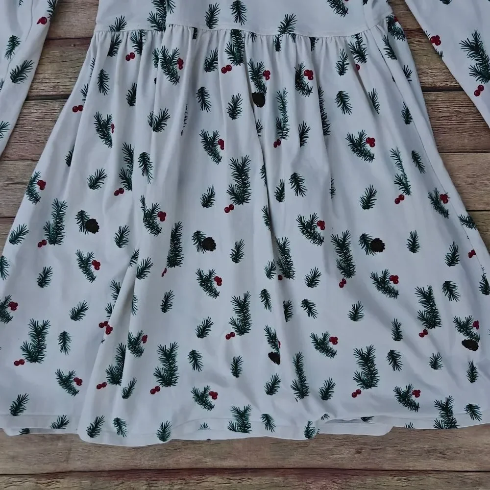 Pink Chicken New York Pine & Cranberry Organic Girls Dress Size 10